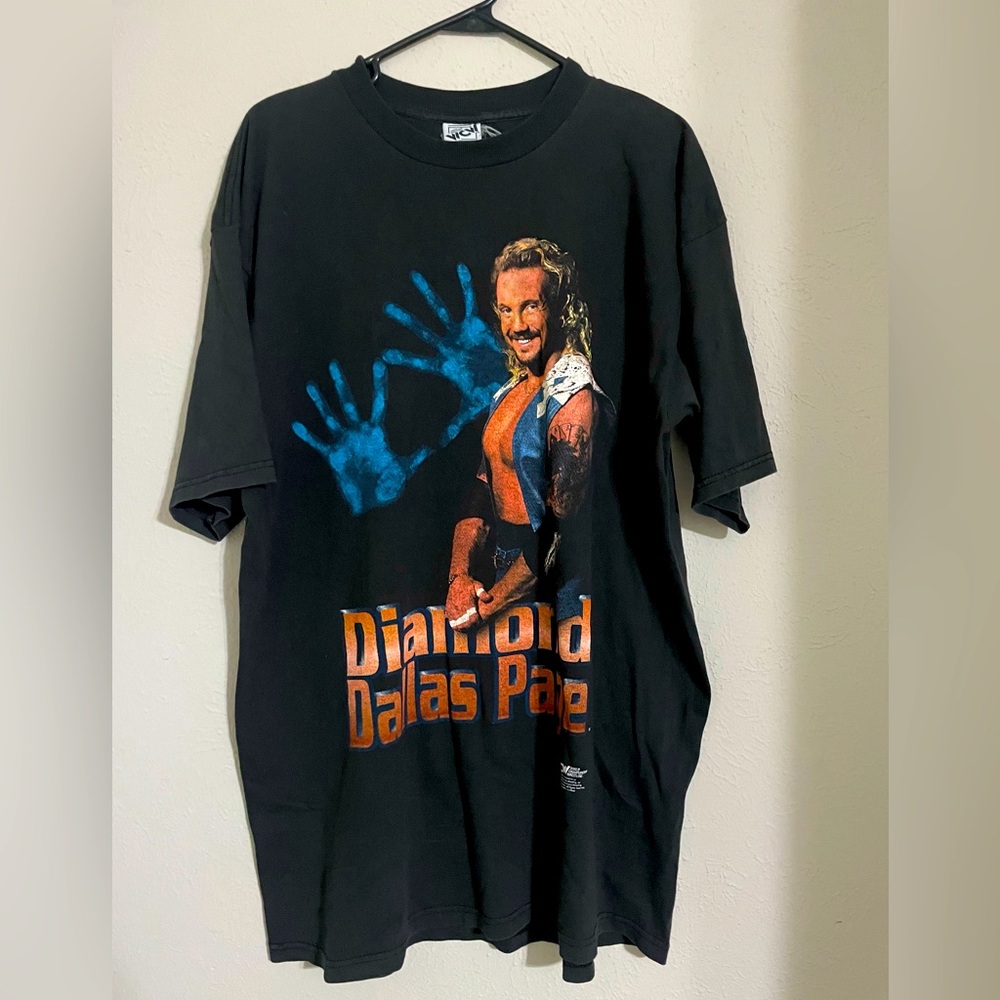 Vintage 1998 WCW DDP Diamond Dallas Page T-Shirt Size Men's Large